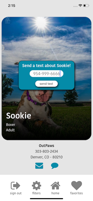 text