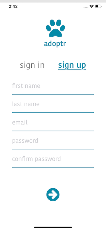 signup