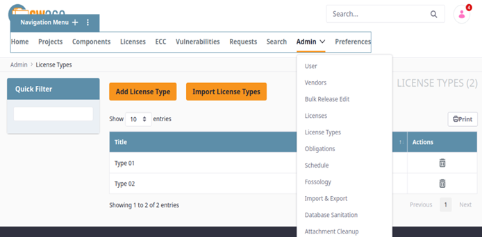 With License Type How to populate License type feild in License section? · Issue #936 ...