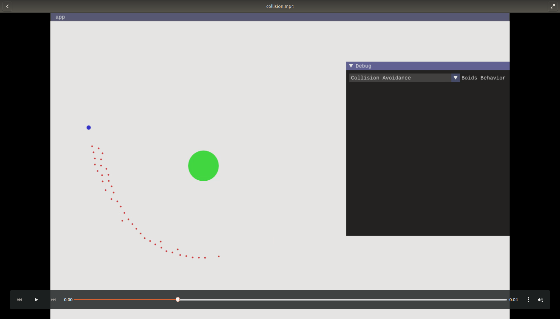 GitHub - yuliangzhong/Boids_Simulator: simulate boid behavior. C++ ...