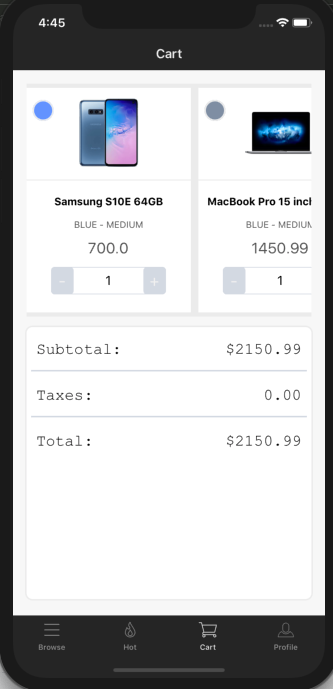 GitHub - sherifashraf1/E-commerce-App: This is a basic demo E commerce ...