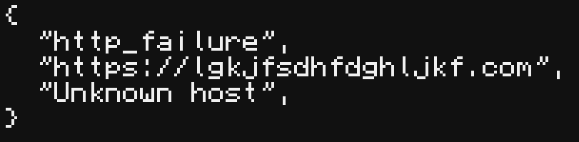 http methods return incorrect response when given an unknown host ...