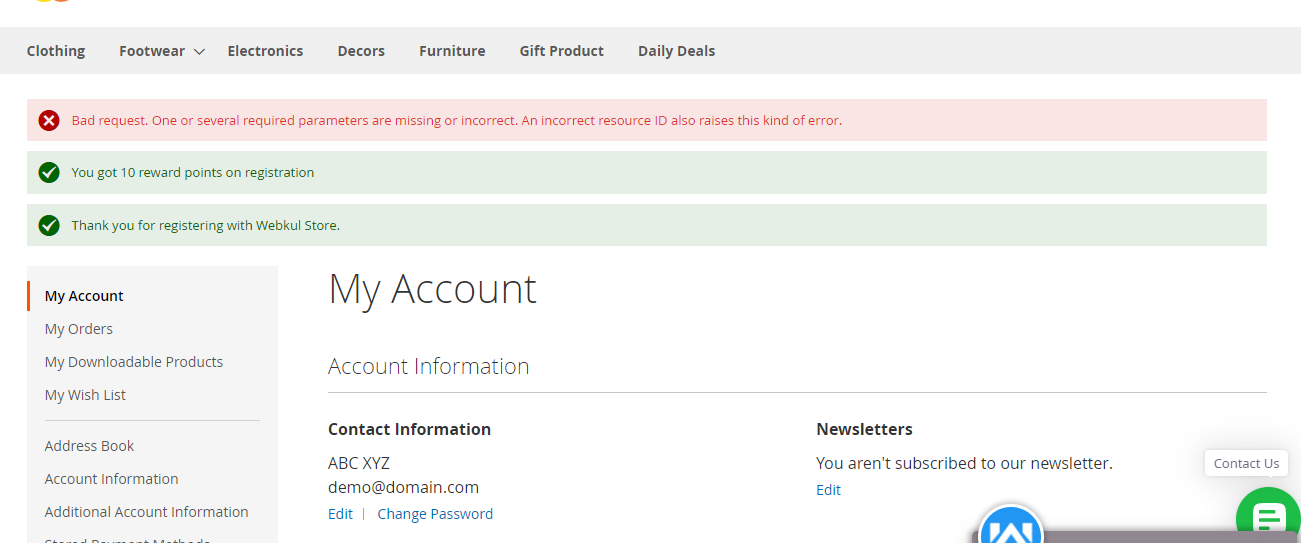 Error massage and Pop-ups not vanishing · Issue #34713 · magento ...