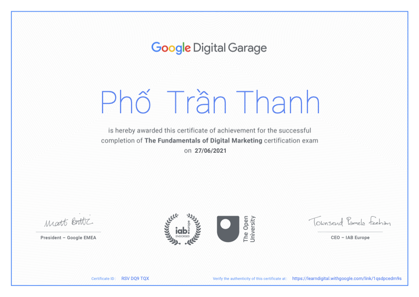 GitHub - ttpho/fundamentals-digital-marketing: Fundamentals of digital ...