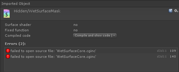 "RenderingCommandBuffer: invalid pass index 3 in DrawMesh" error with ...