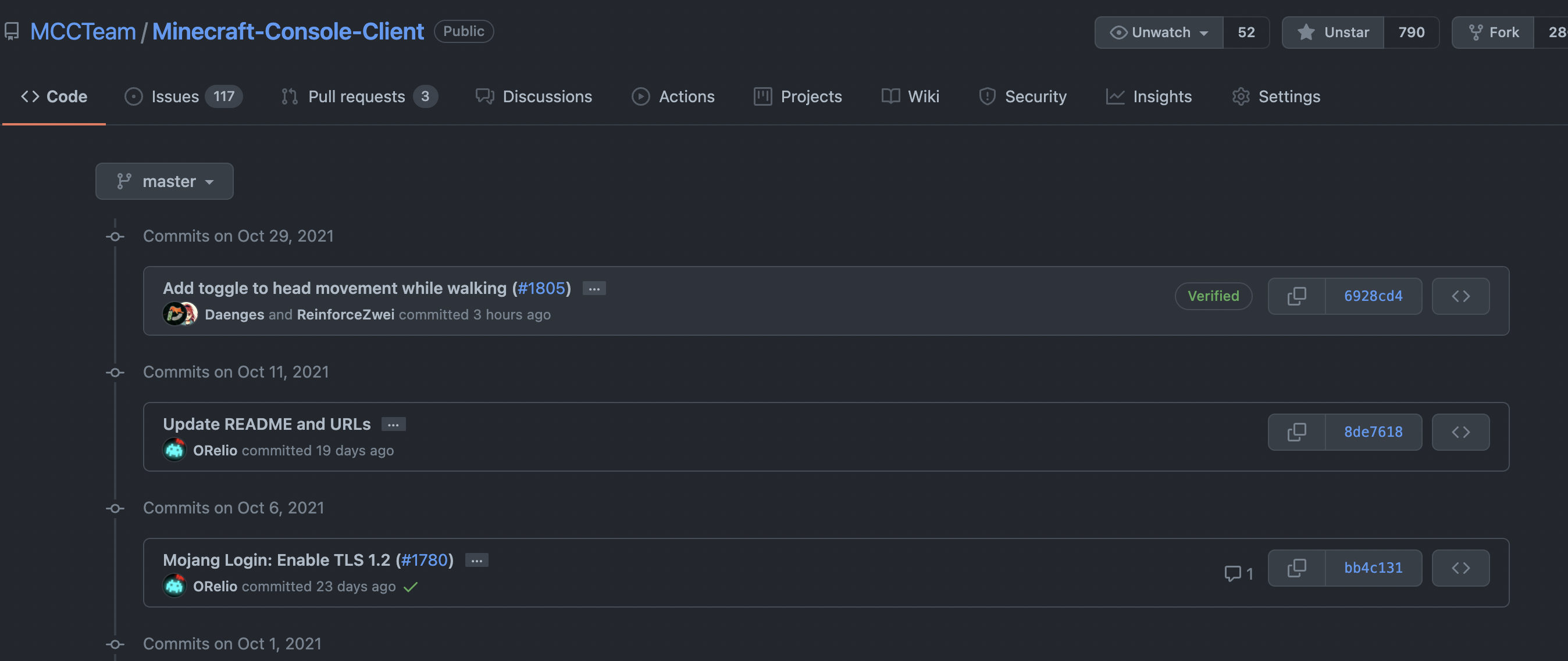 [BUG] AppVeyor doesn't have latest build · Issue #1809 · MCCTeam ...