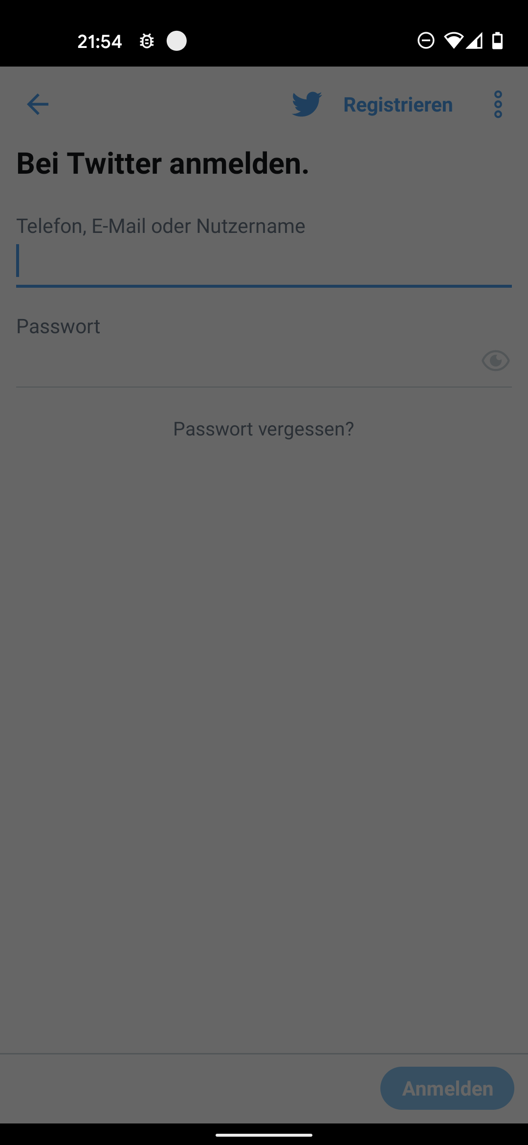 fenix_password_issue