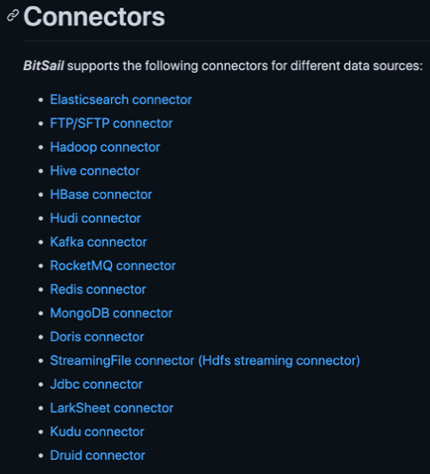 [BitSail][Docs] Add docs for Connectors missing from the doc · Issue ...