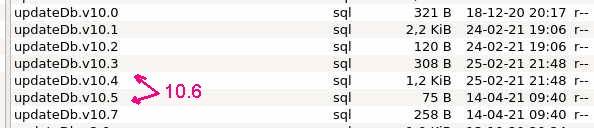 Missing Version 10.6 and Error SQL · Issue #4935 · WWBN/AVideo · GitHub