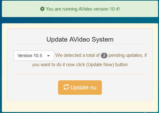 Missing Version 10.6 and Error SQL · Issue #4935 · WWBN/AVideo · GitHub