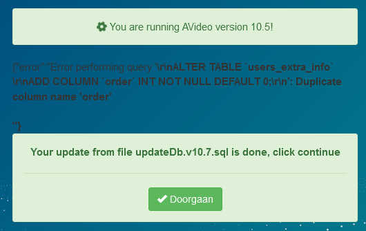 Missing Version 10.6 and Error SQL · Issue #4935 · WWBN/AVideo · GitHub