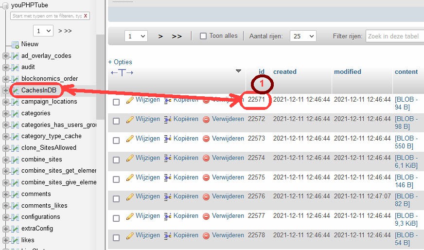 Reset CachesInDB counter_id to 1 when clearing cache · Issue #6069 ...