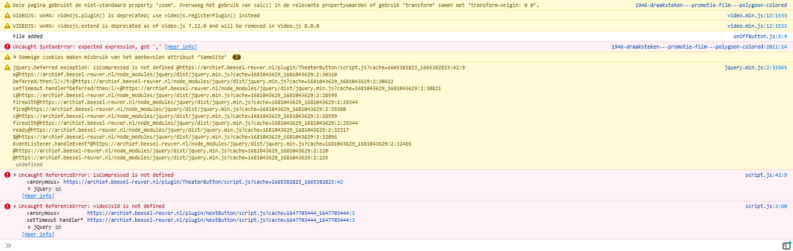 Some videos don't play as Admin · Issue #7889 · WWBN/AVideo · GitHub