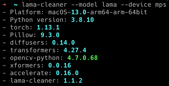 M1 Pro Mac Bug when running · Issue #268 · Sanster/IOPaint · GitHub