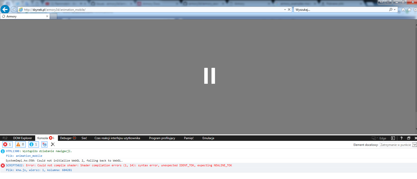 Publish Website HTML5 - IOS not work, IE11 not work · Issue #678 ...