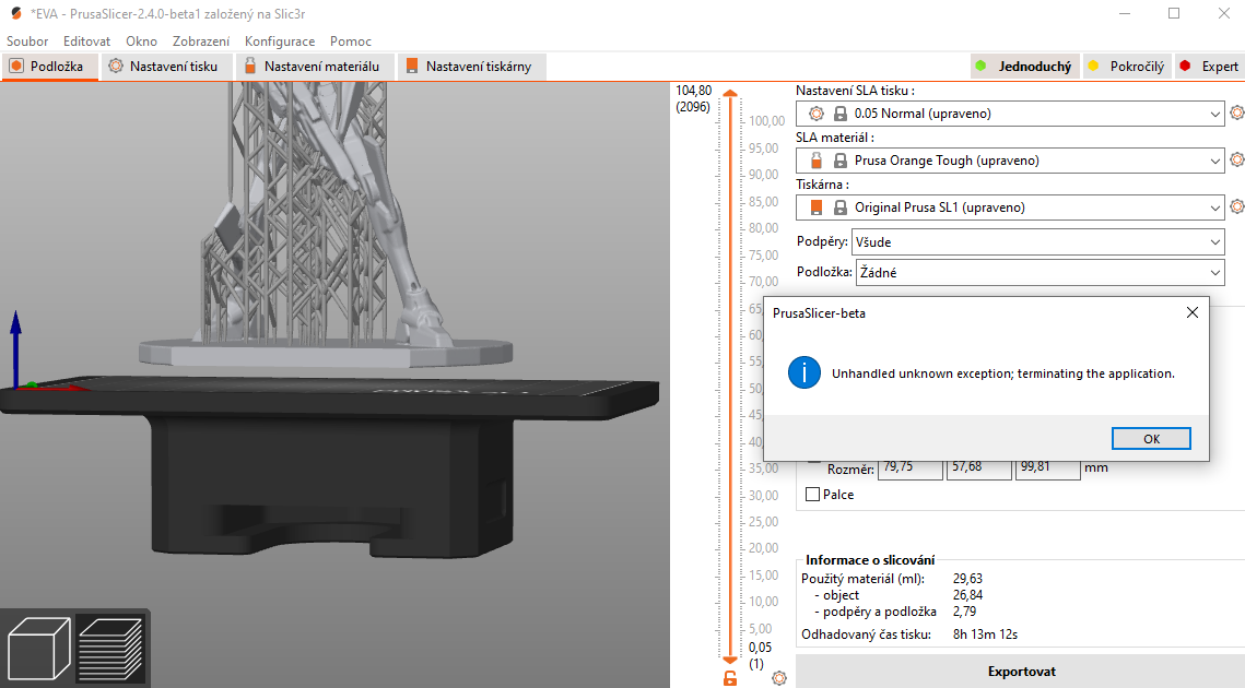 Beta1 crashes when opening a new project · Issue #7173 · prusa3d ...