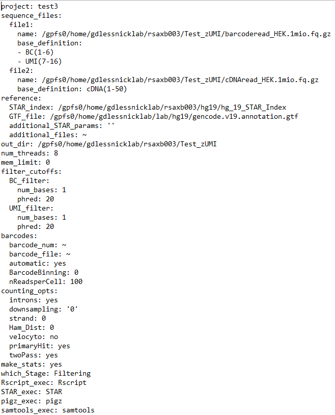 Test run issue · Issue #184 · sdparekh/zUMIs · GitHub