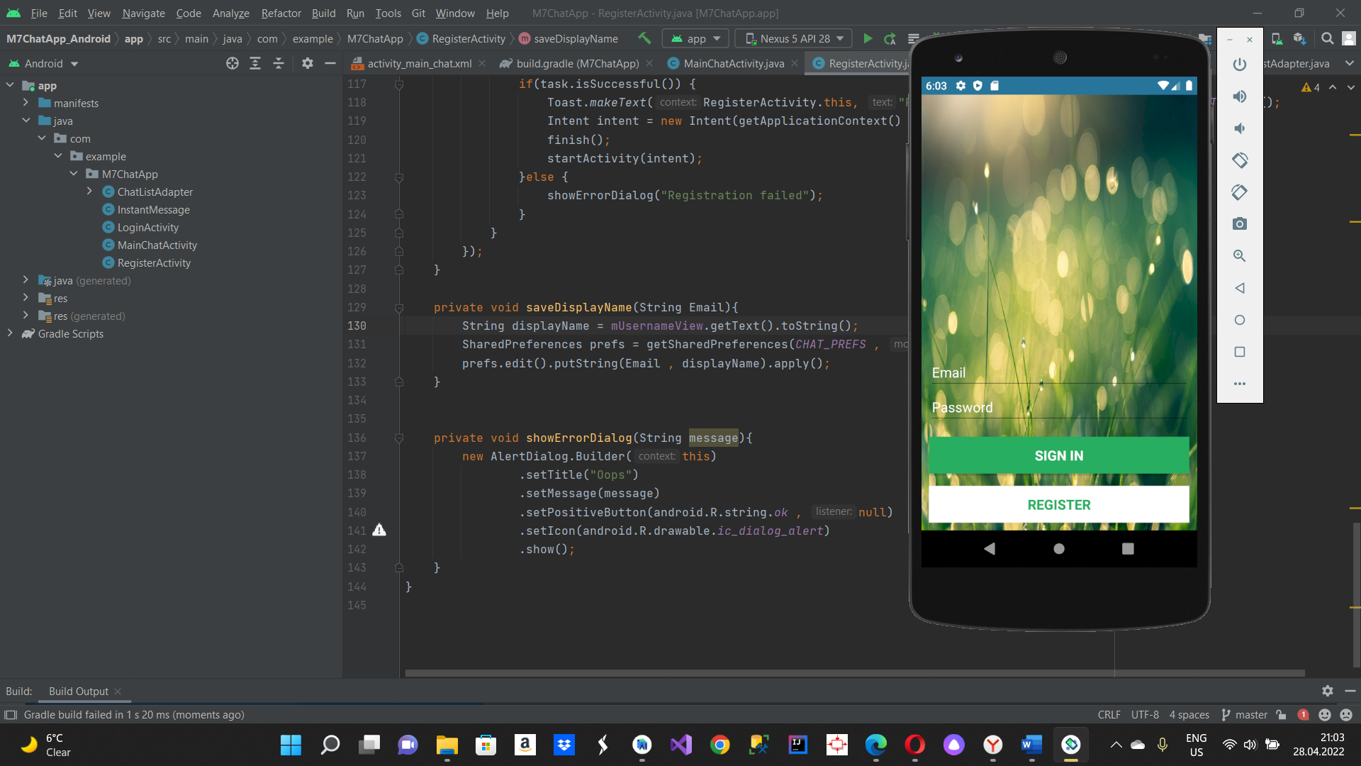 GitHub - Davydouski-Dmitry/M7ChatApp