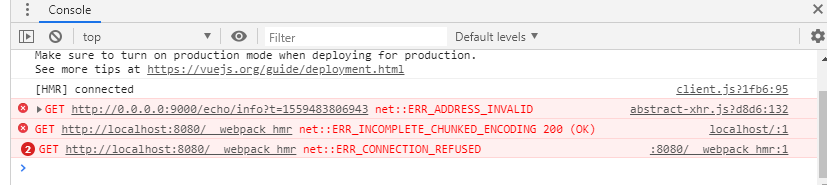 gridsome-hmr-errors