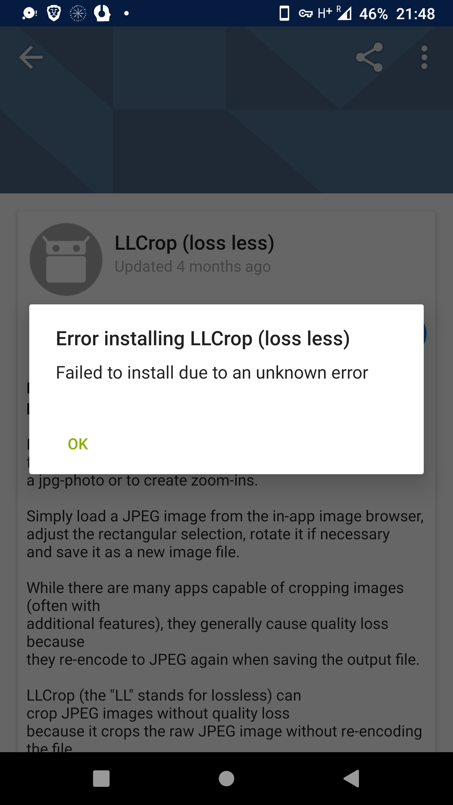 Failed to install due to an unknown error 20201130-214854_F-Droid