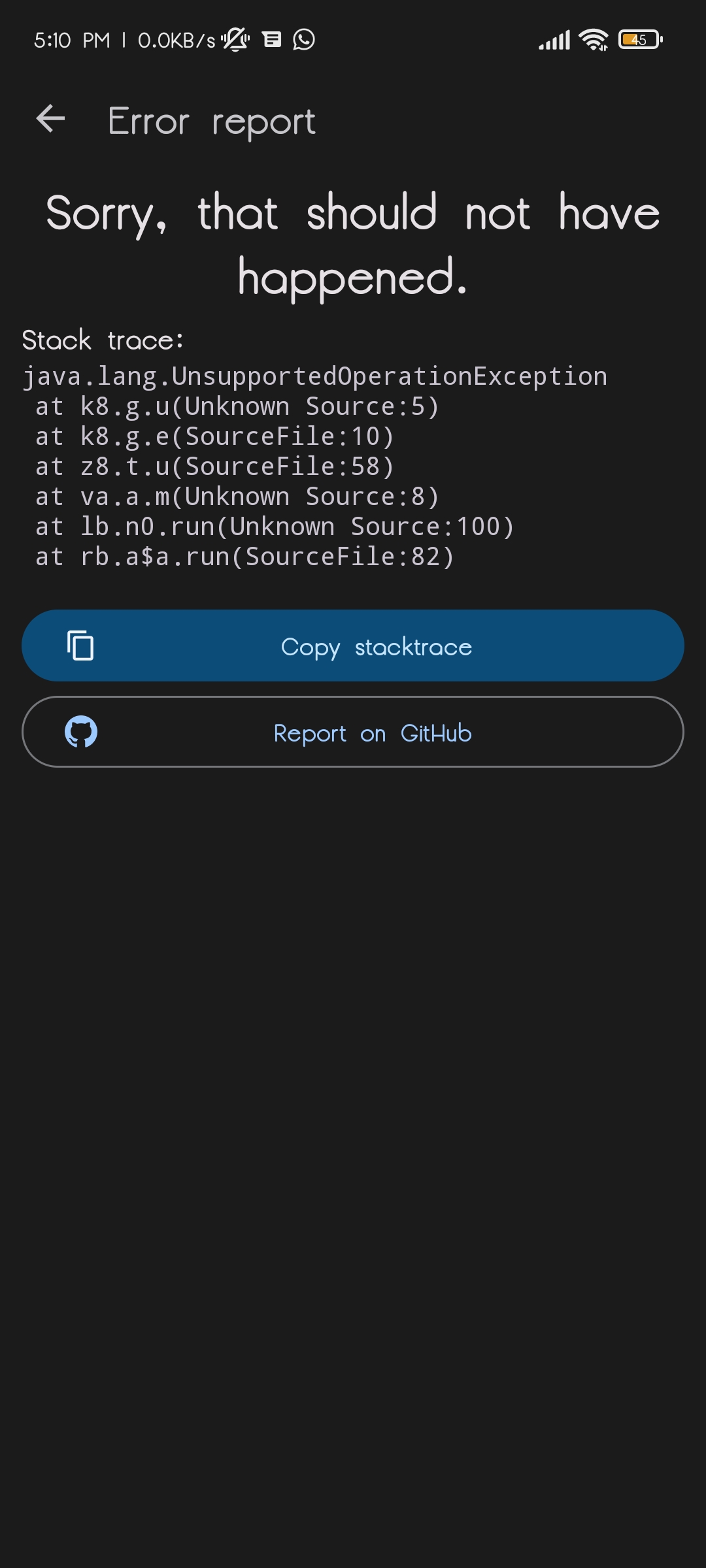 Error while downloading playlist · Issue #551 · z-huang/InnerTune · GitHub