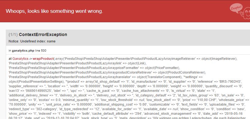 upgrade from ps 1.7.6.1 to 1.7.6.2 cause 500 Server Error on front-end ...