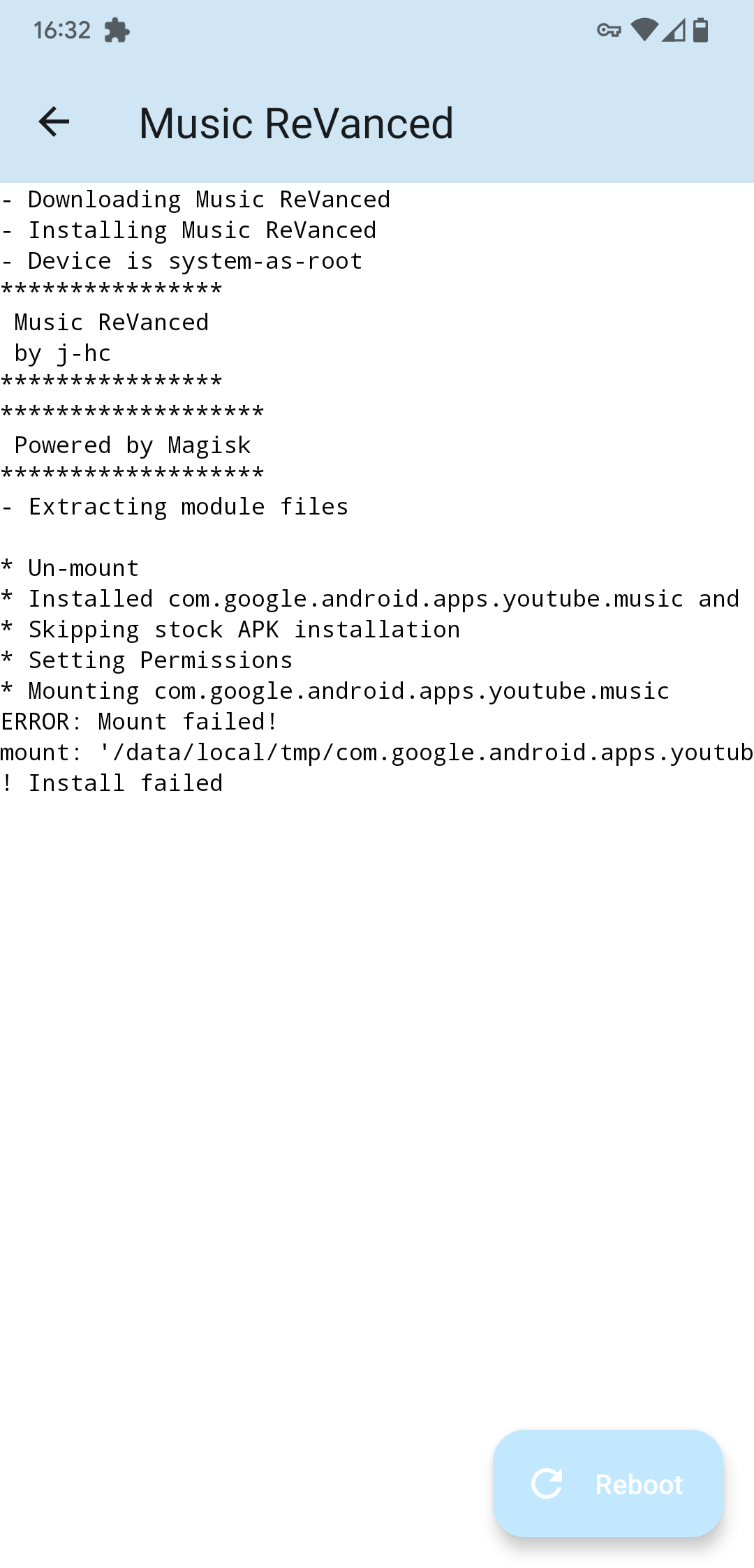 I have to uninstall YT before flashing the update · Issue #70 · j-hc ...