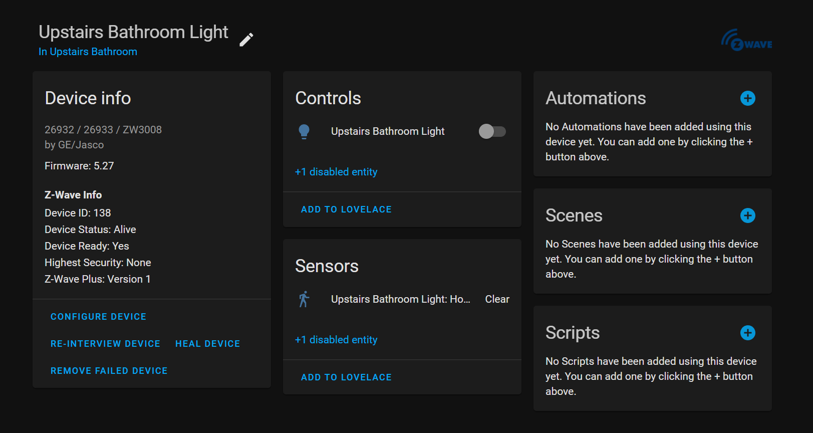 Zwave JS issues Random existing devices removed while adding
