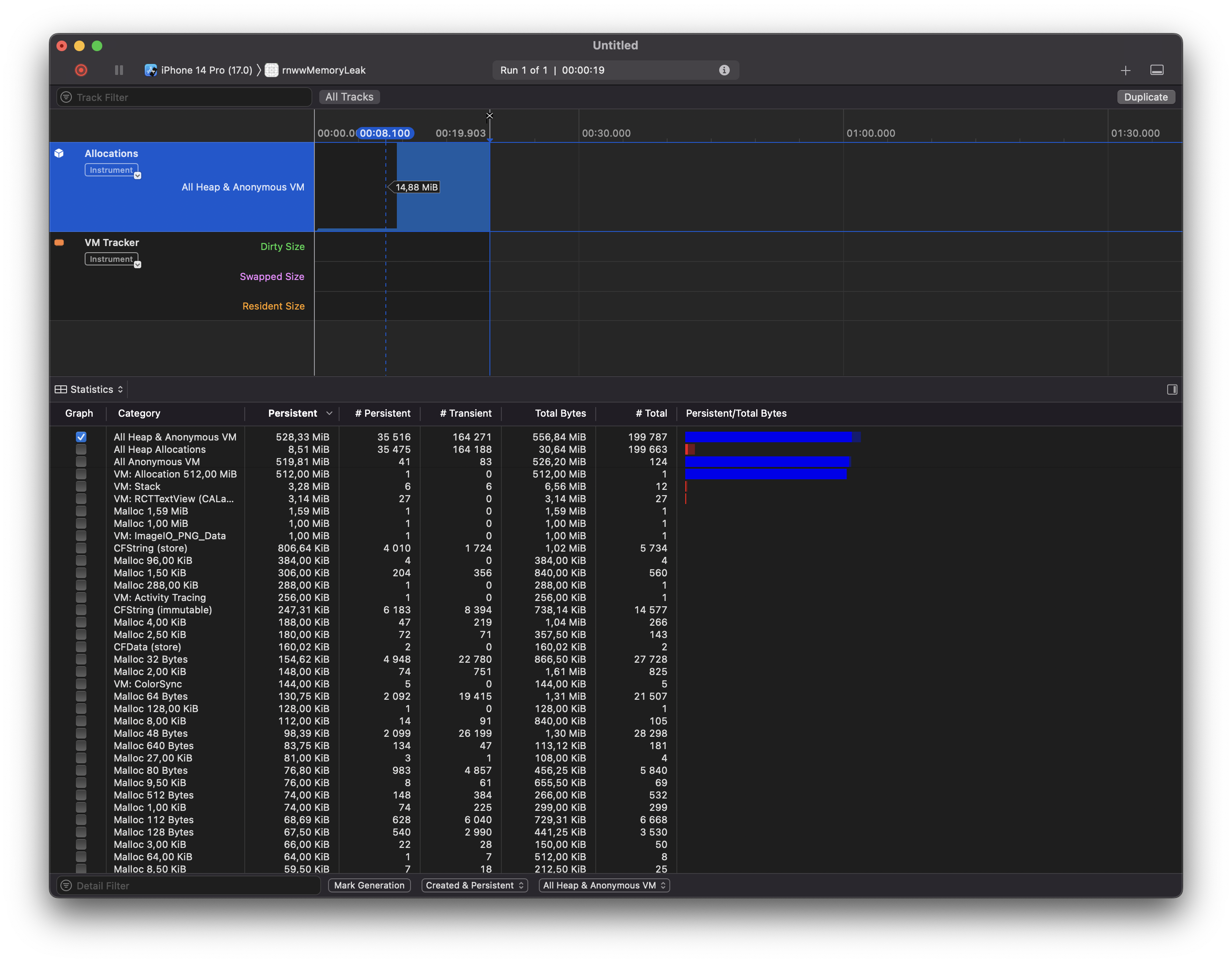 Memory leak issues with version 13.6.0 · Issue #3152 · react-native ...