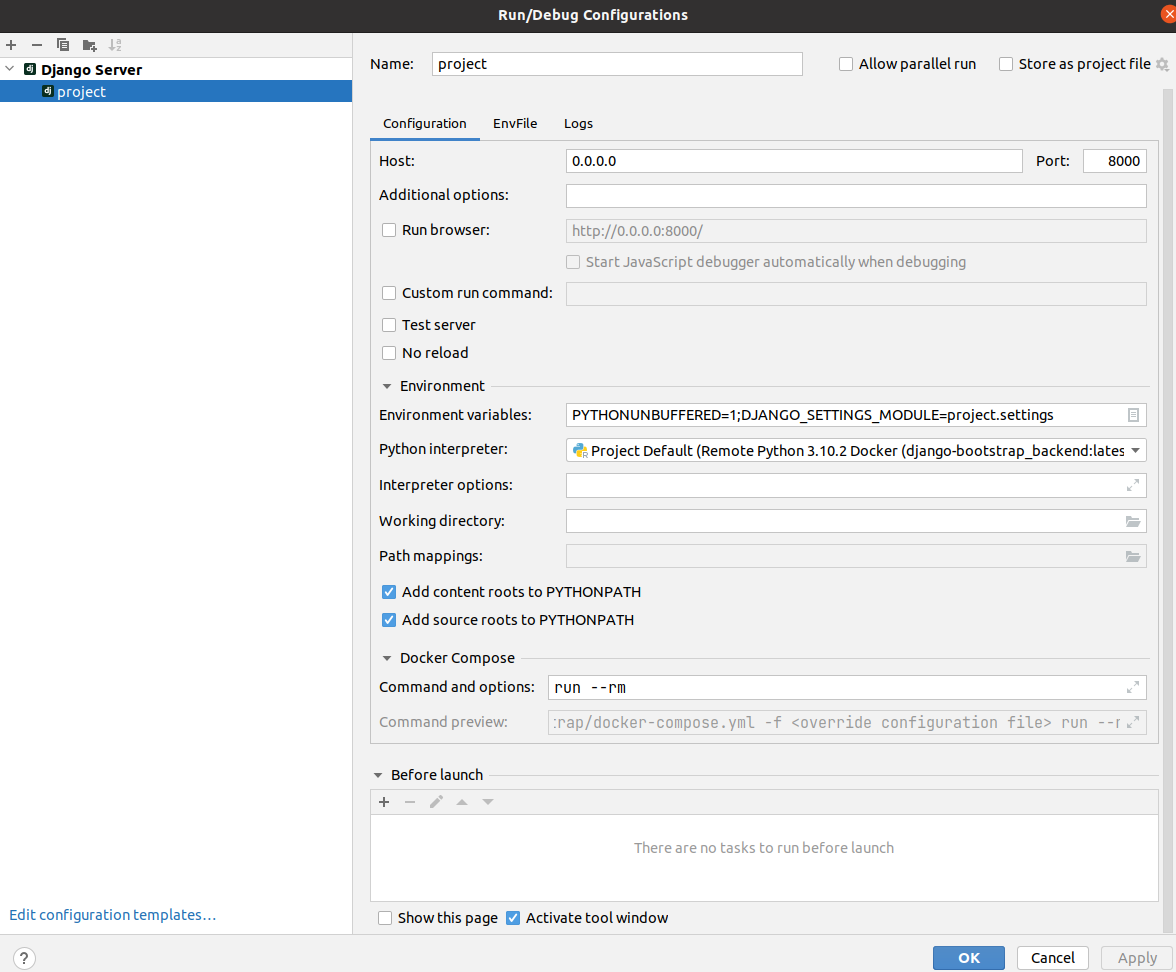 GitHub - tomekstrzeszkowski/django-bootstrap: Django bootstrap environment
