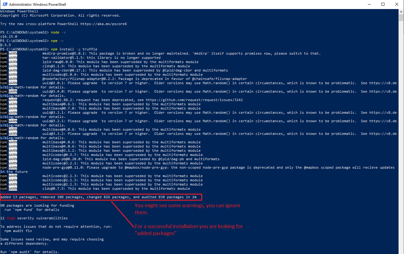 install Truffle on Windows 10/11 Truffle