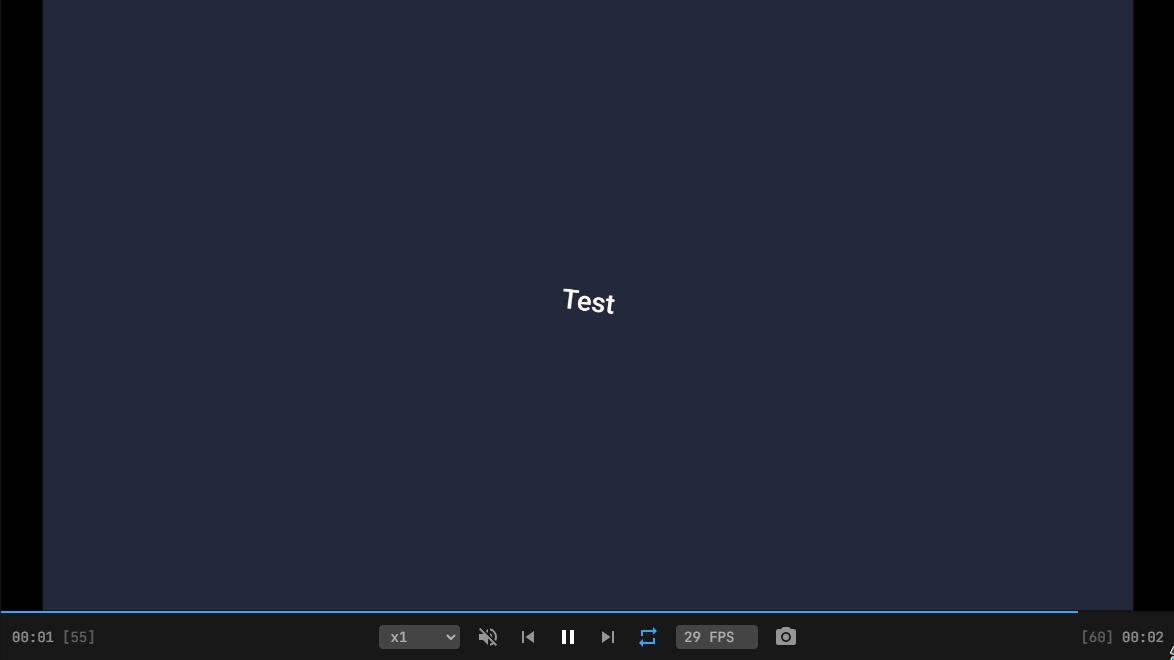 Playback speed is reset after saving with erroneous/faulty code and