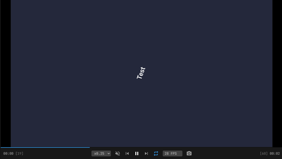 Playback speed is reset after saving with erroneous/faulty code and
