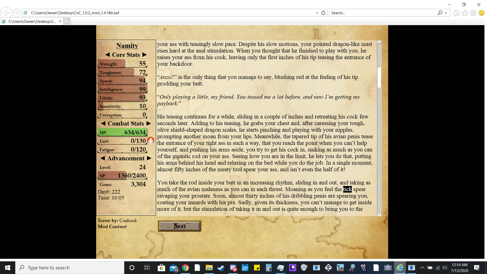 Corruption of champions github