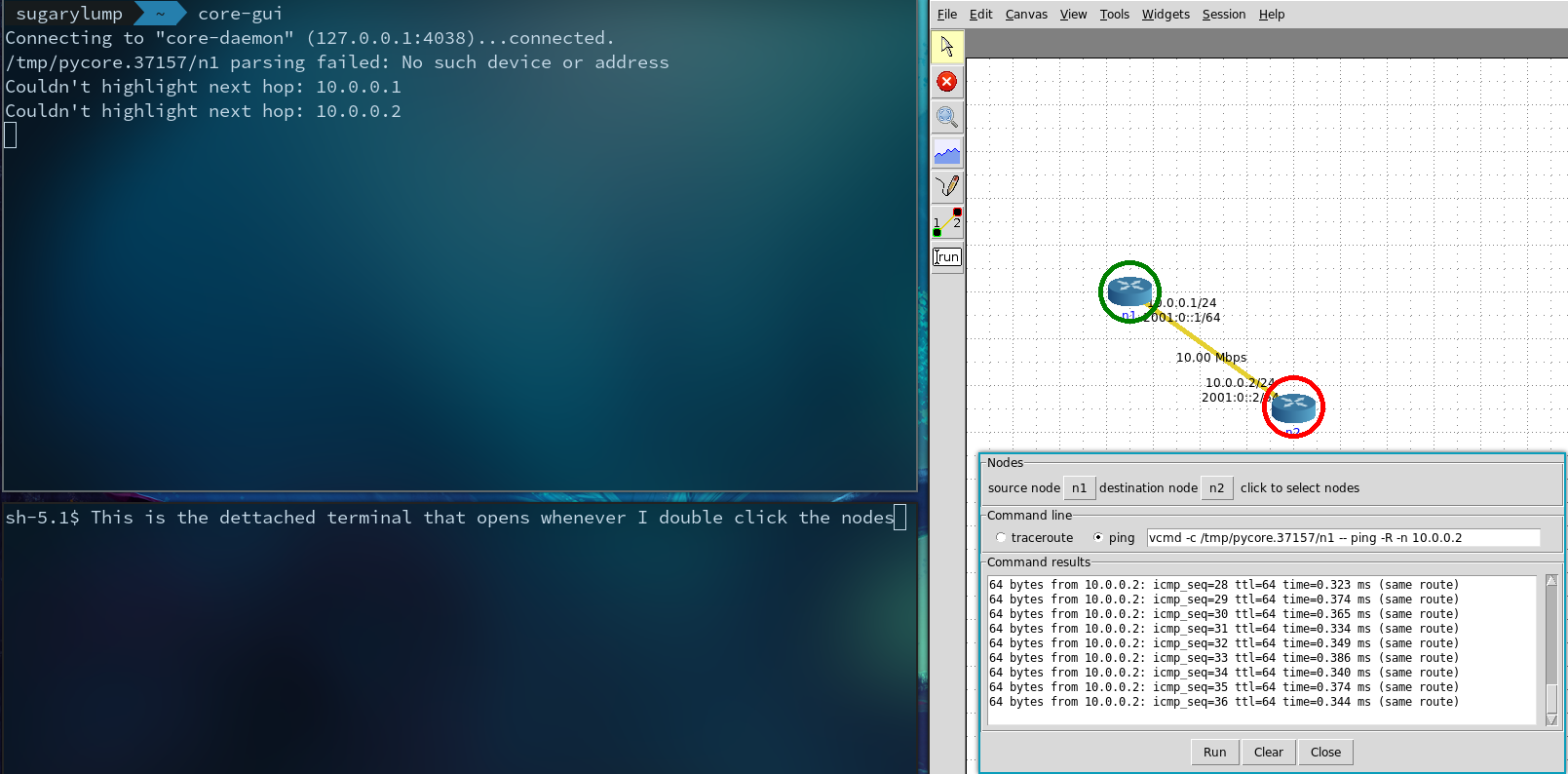 [BUG] "/tmp/pycore.39043/n1 parsing failed No such device or address