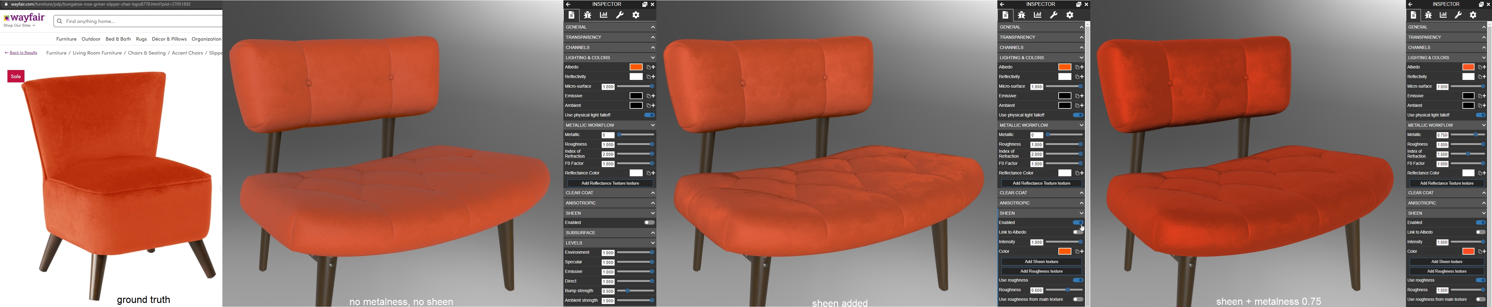 2020-12-08 Babylon js SheenChair