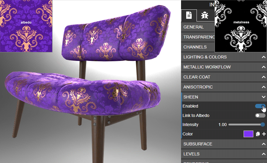 sheen_metals-compared_babylon-js-sandbox