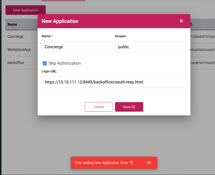 Adding new app with duplicate name does not return useful error · Issue ...