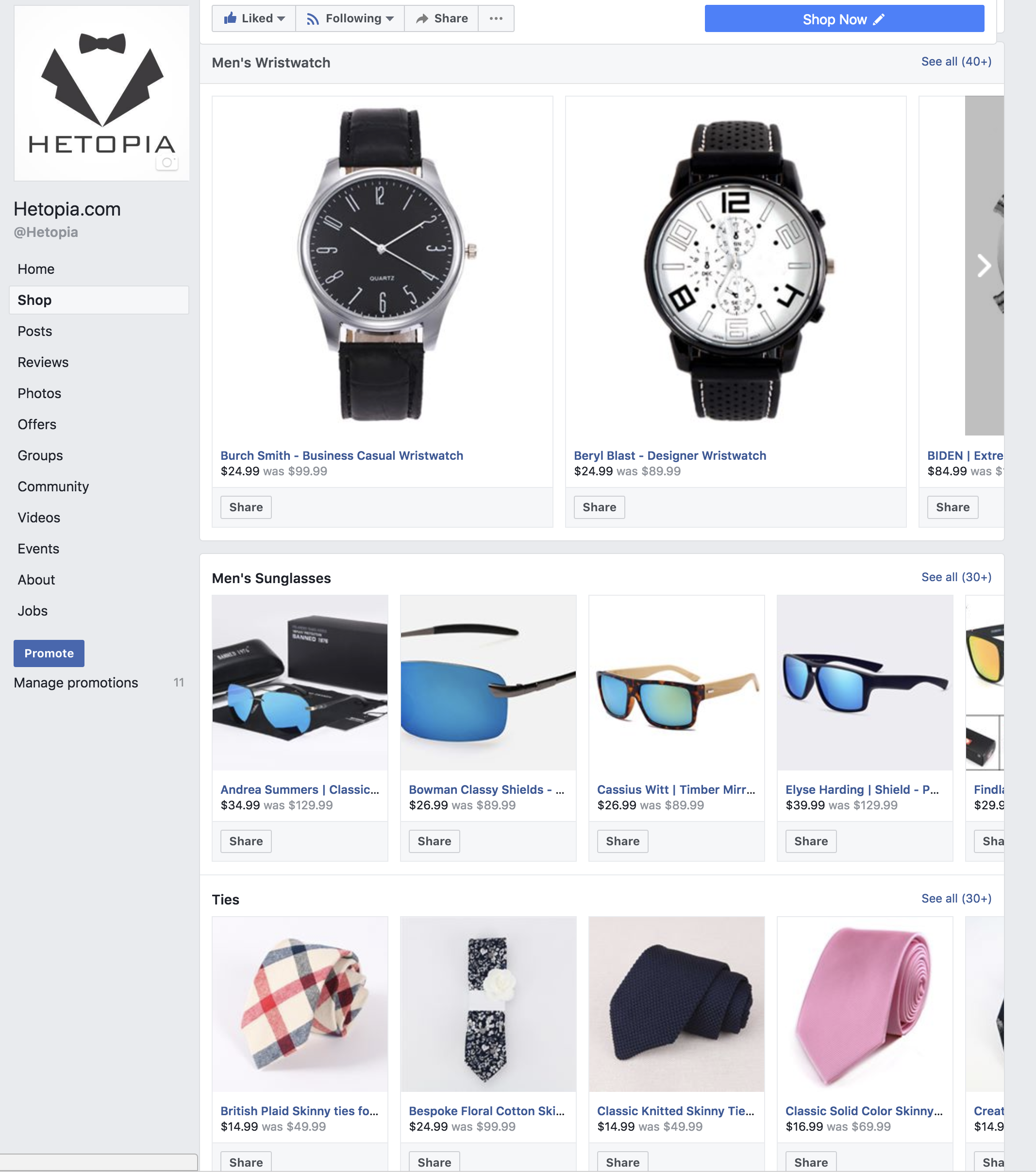 online shopping men accessories
