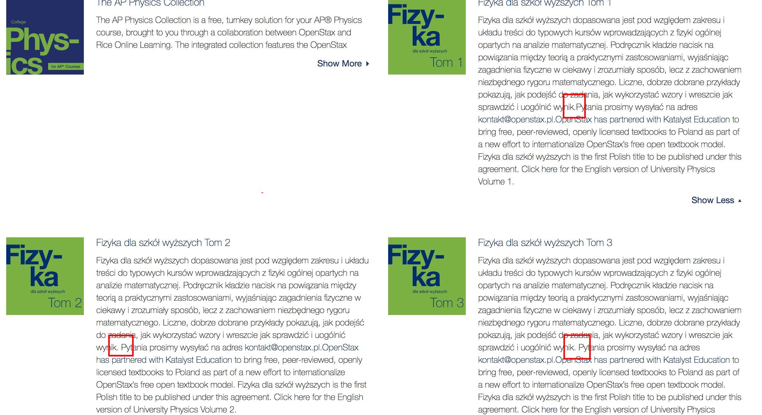 Missing whitespaces in books descriptions · Issue #1964 · openstax ...