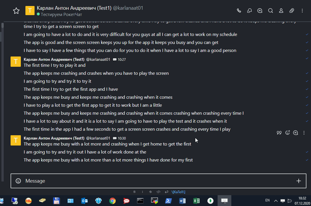 [Bug] When application is minimized to tray and user gets new messages ...