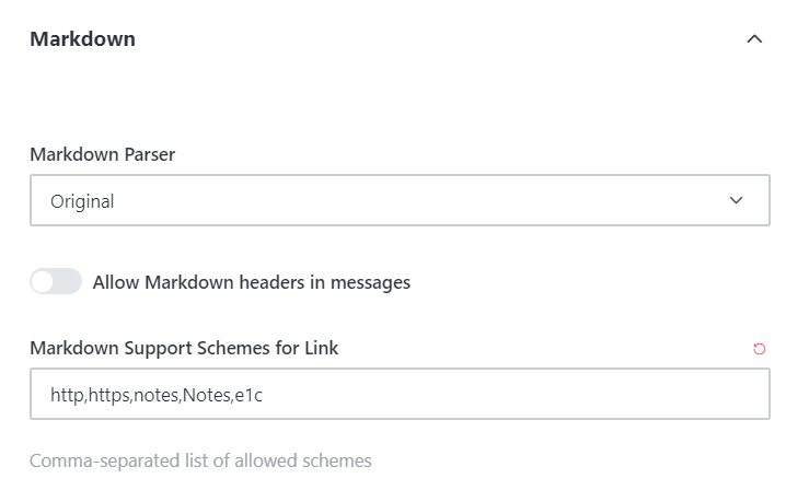 Add additional allowed schemes of link in Custom Links · Issue #24358 ...