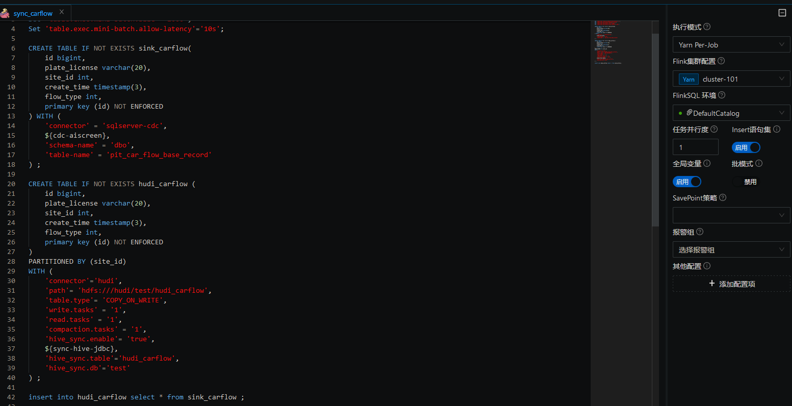 yarn per job 模式下读取到flink配置，但未生效 · Issue #1042 · DataLinkDC/dinky · GitHub