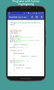 GitHub - HazmaanGilani/C_Programs_Android_App: Android App containing ...