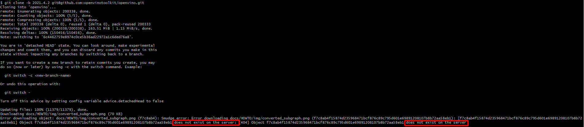 png clone error · Issue #9560 · openvinotoolkit/openvino · GitHub