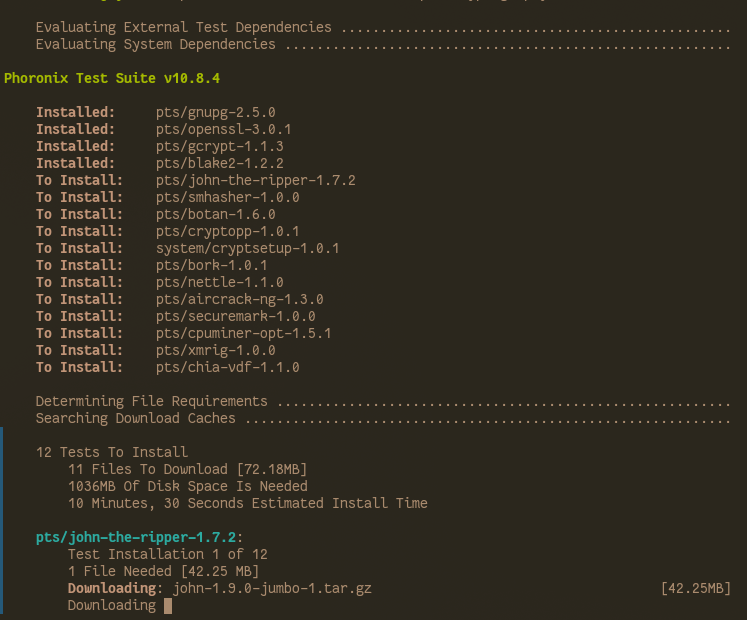 johntheripper package downloading for ever, doesn't complete · Issue