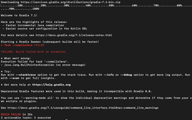 Gradle Problems? · Issue #907 · synthetichealth/synthea · GitHub