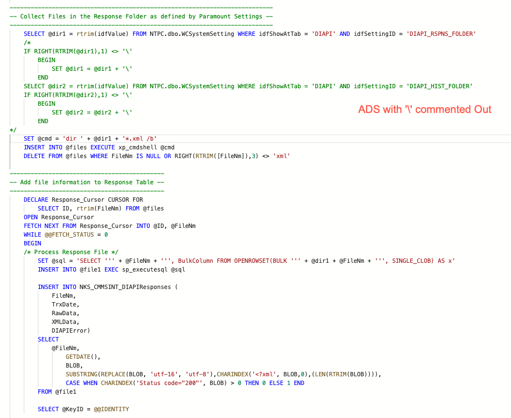 Format Error with '\' in SQL code · Issue #10189 · microsoft ...
