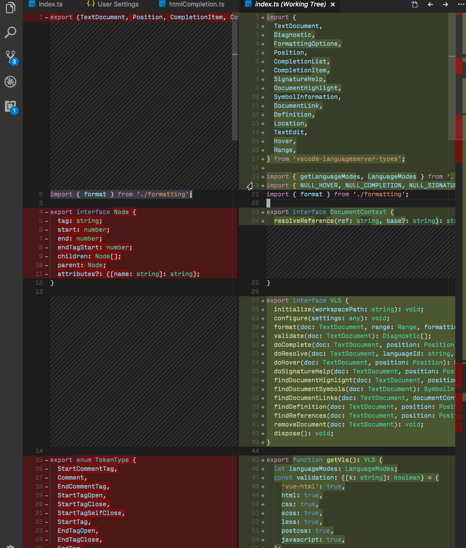 Scrolling in diff view with non-default theme is laggy · Issue #32479 ...