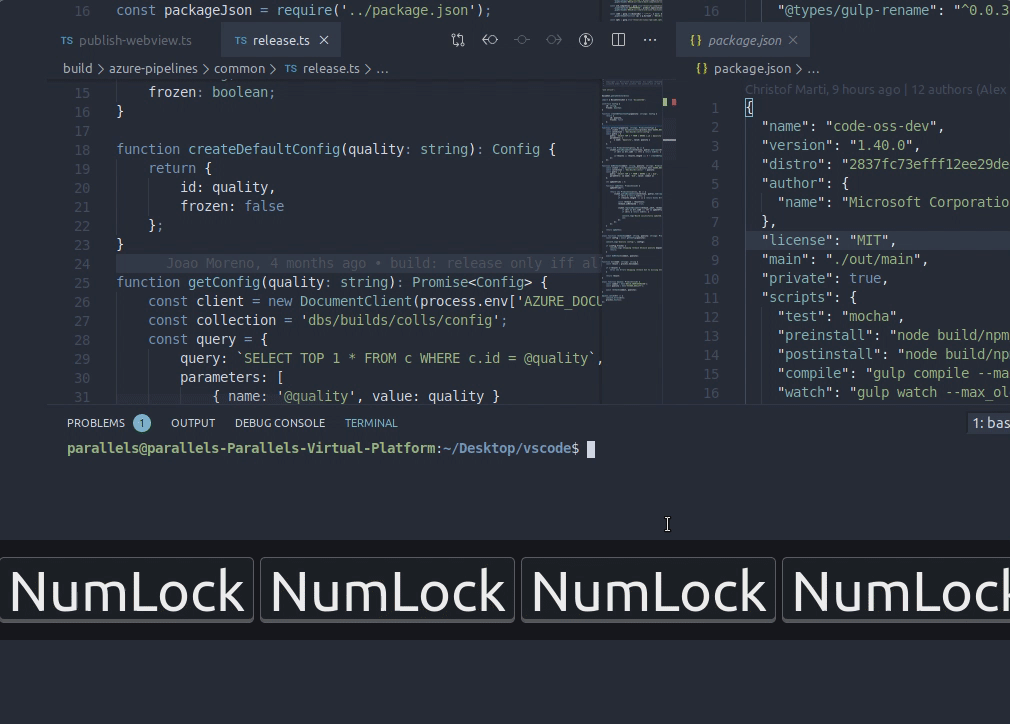 Test Web: Some shortcut doesn't work in terminal · Issue #83559 ...